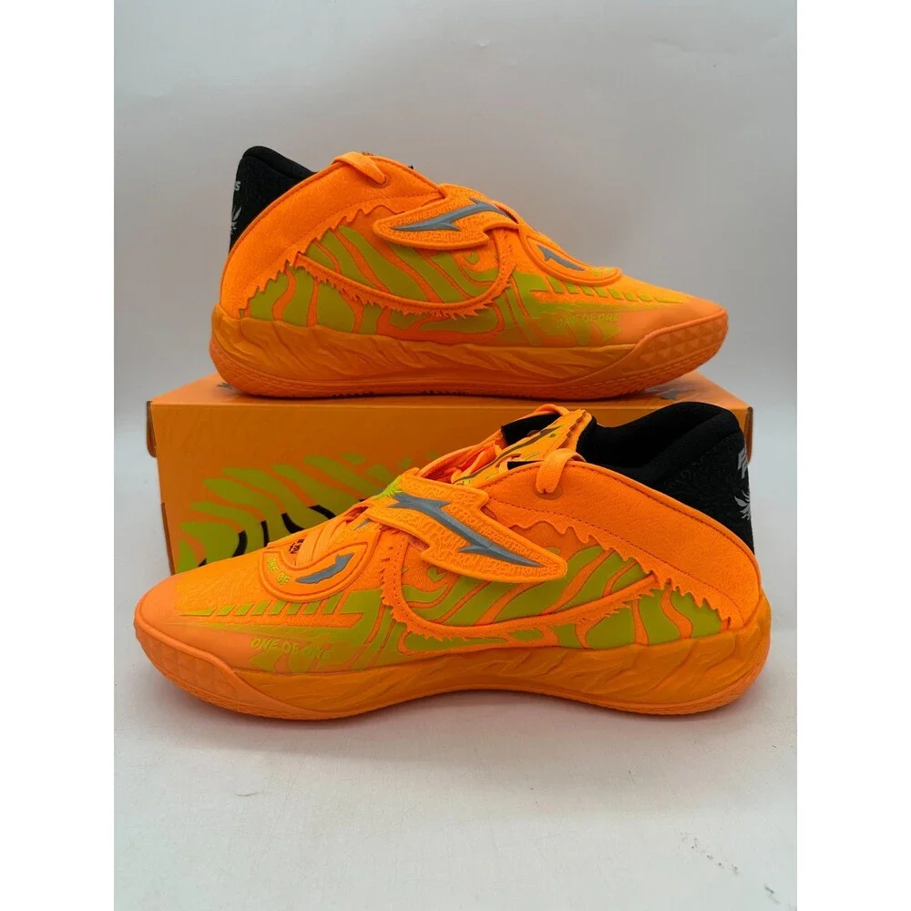Puma MB.05 X Lamelo Ball Fast & Furious Men's Size 14 Orange Shoes 312796 01